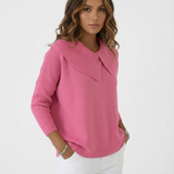 Lucia | Warm sweater with a soft collar
