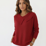 Lucia | Warm sweater with a soft collar