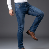 Owen™ | Slim Fit Elastic Cowboy Jeans