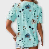 Hermina - V-Neck Blouse