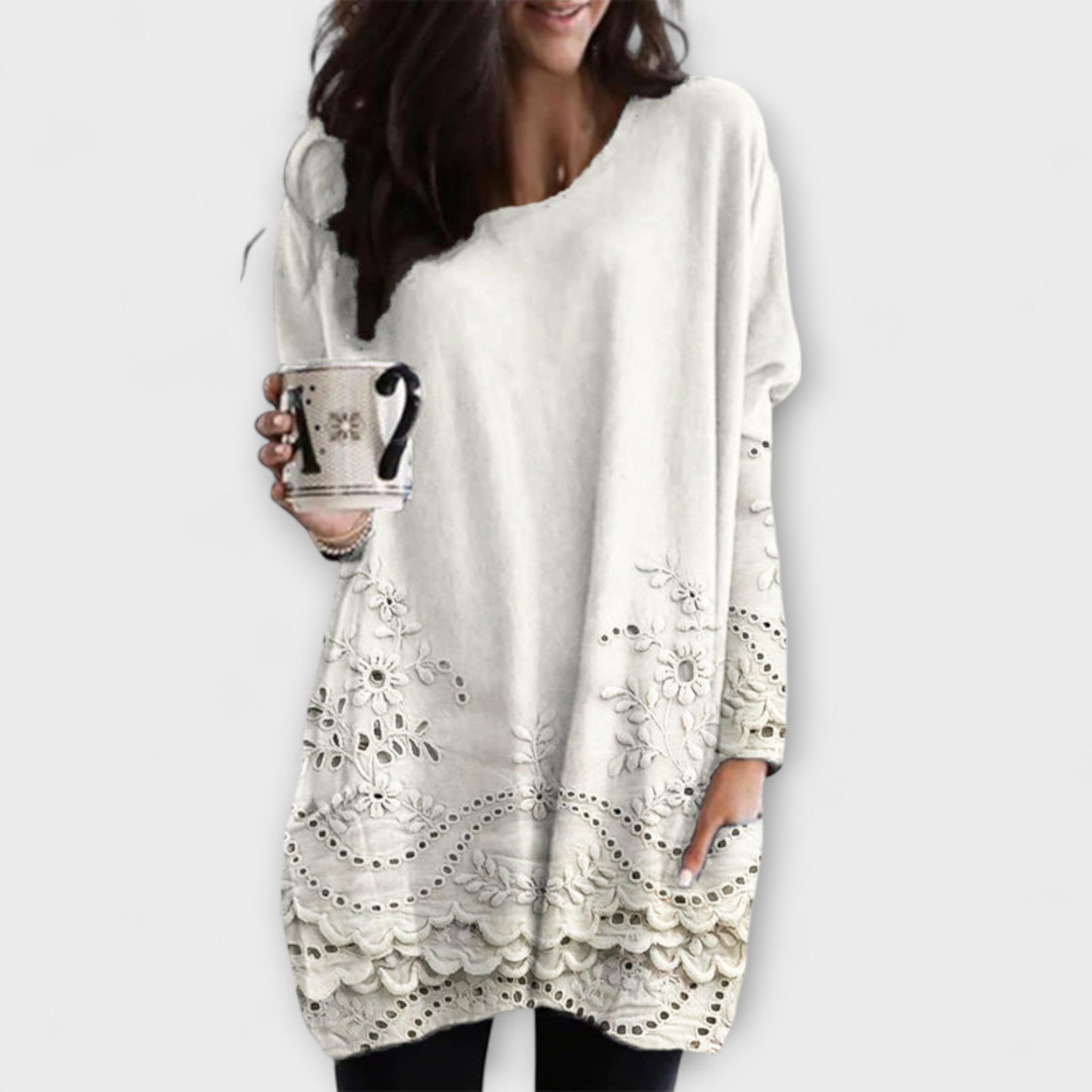 Riley – Embroidered Sweater