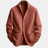 SILVARO - Textured Knitted Cardigan