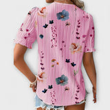 Hermina - V-Neck Blouse