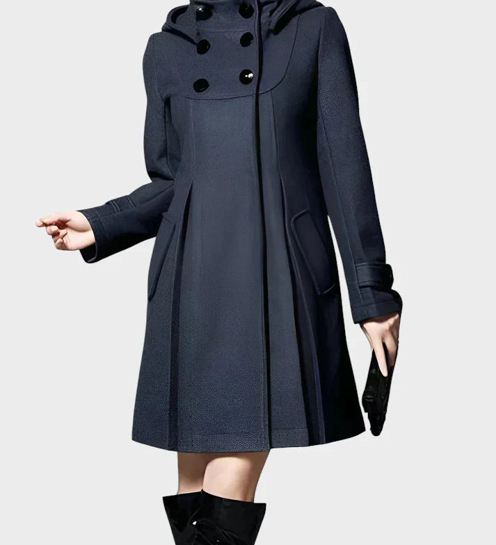 Saša - Elegant Coat with Buttons