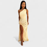 Aurélia - Long Satin Dress