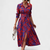 Camila – Dress with Leopard Print
