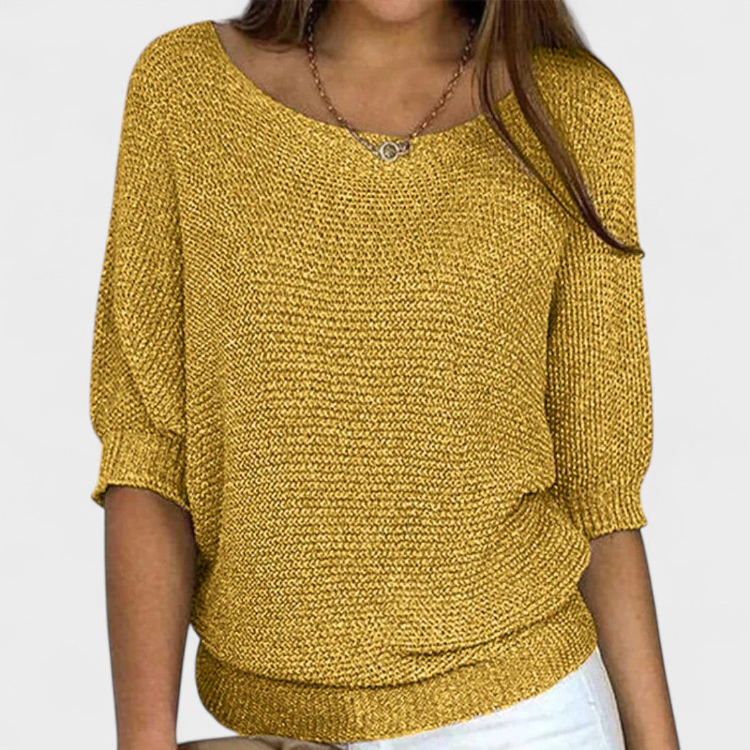 Dora - Woven Sweater