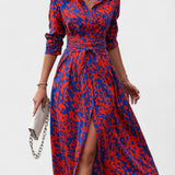Camila – Dress with Leopard Print