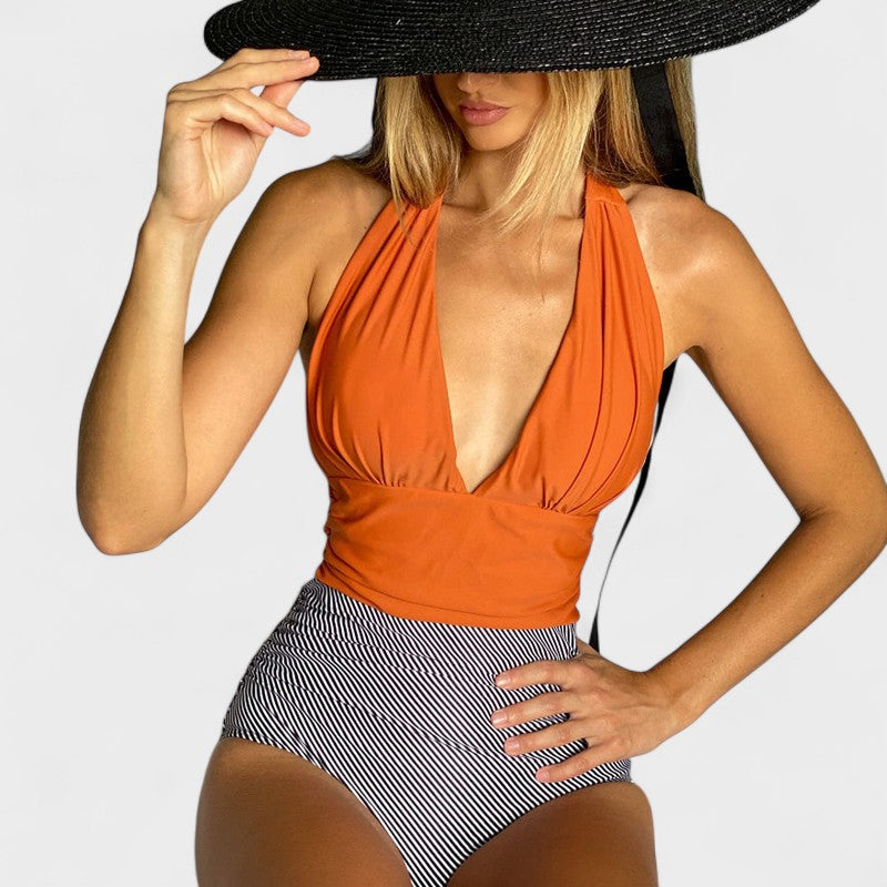 Joana - Elegant Swimsuit with High Waist