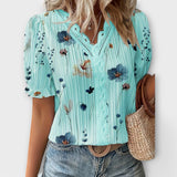 Hermina - V-Neck Blouse