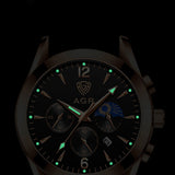 Luxury watch with a handmade strap
