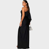 Marica – Elegant Long Dress with One Shoulder Strap