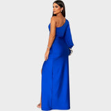 Marica – Elegant Long Dress with One Shoulder Strap