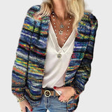 Multicolored Comfortable Knitted Vest