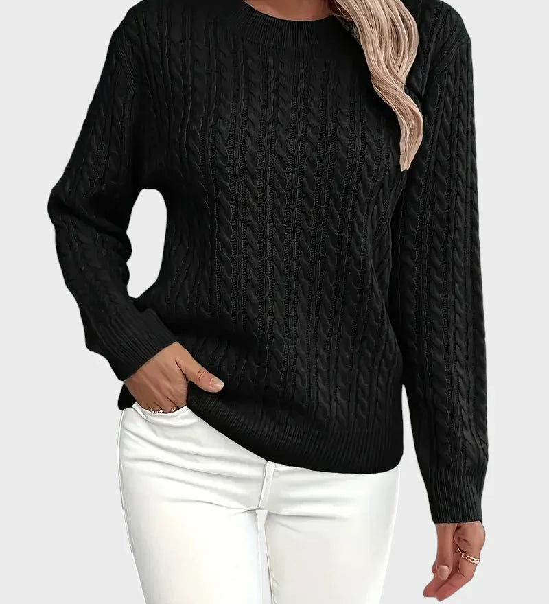 Boža - Women's Cable Knit Sweater