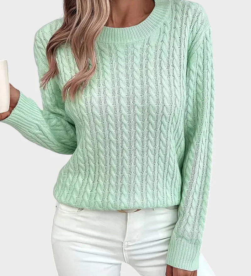 Boža - Women's Cable Knit Sweater