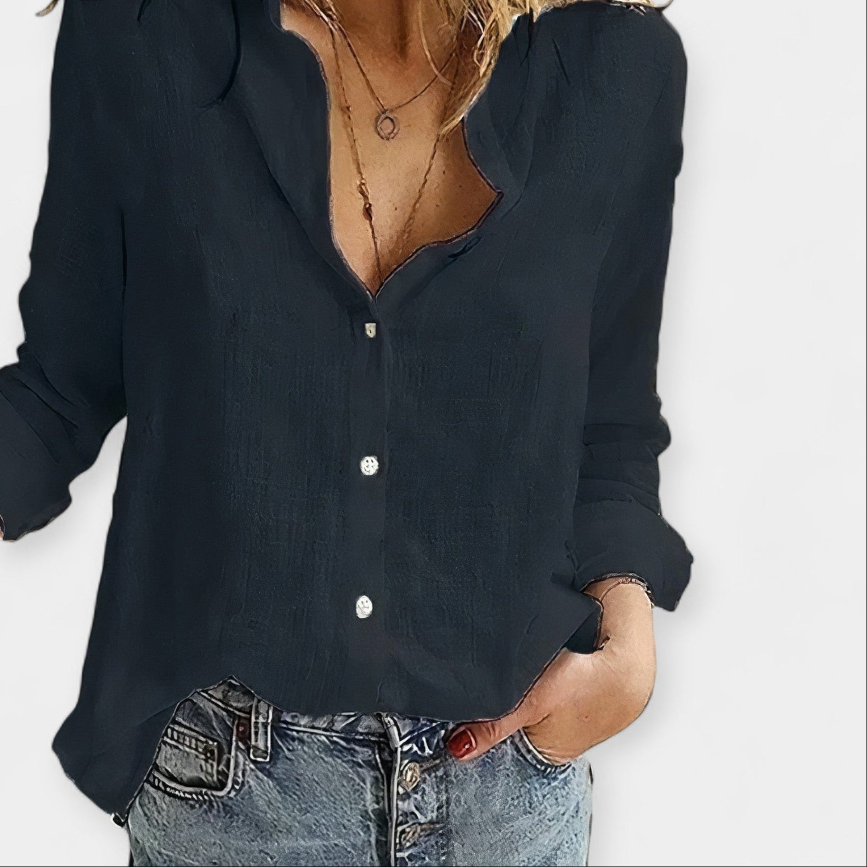 Comfortable Blouse Made of Linens
