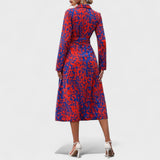 Camila – Dress with Leopard Print