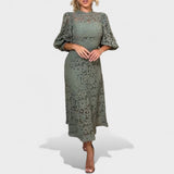 Maja - Lace Dress with Lanterns