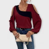 Anica - Blouse with Square Neckline