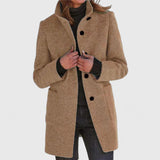 Sabina - Classic Wool Blend Coat