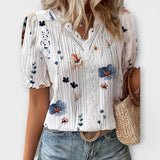 Hermina - V-Neck Blouse