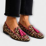 Lana - moccasins decorated with pearls