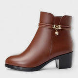 Asta – Elegant Winter Boots with Zipper