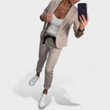 Karolina Tailored Set with Soft Blazer and Trousers