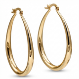 Exclusive vintage gold earrings