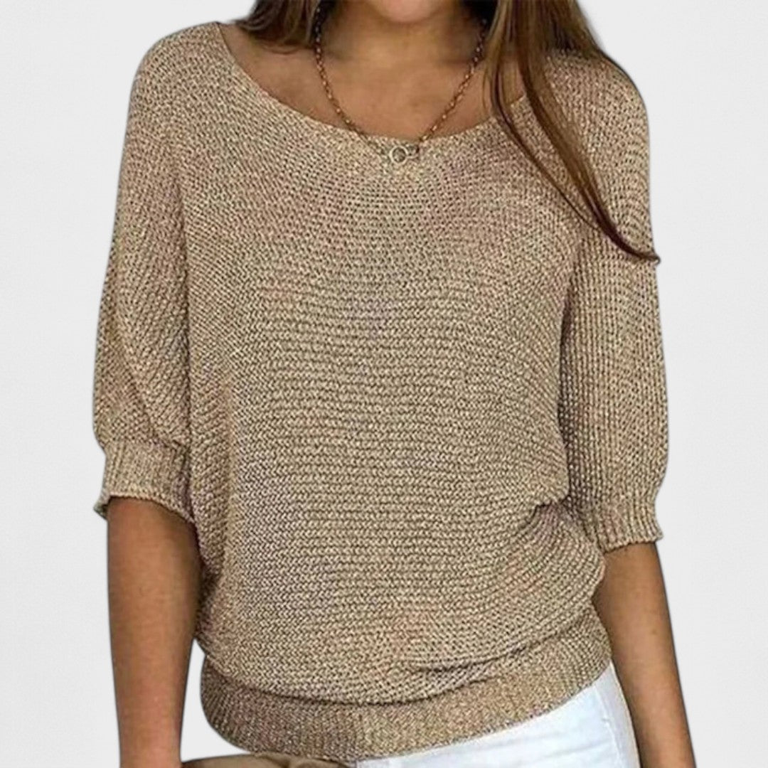 Dora - Woven Sweater