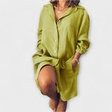 Gracia - Casual Canvas Blouse