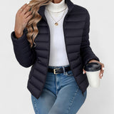 Saja – Elegant Long Coat with Collar