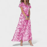 Mila - Elegant Long Dress in Luxurious Style