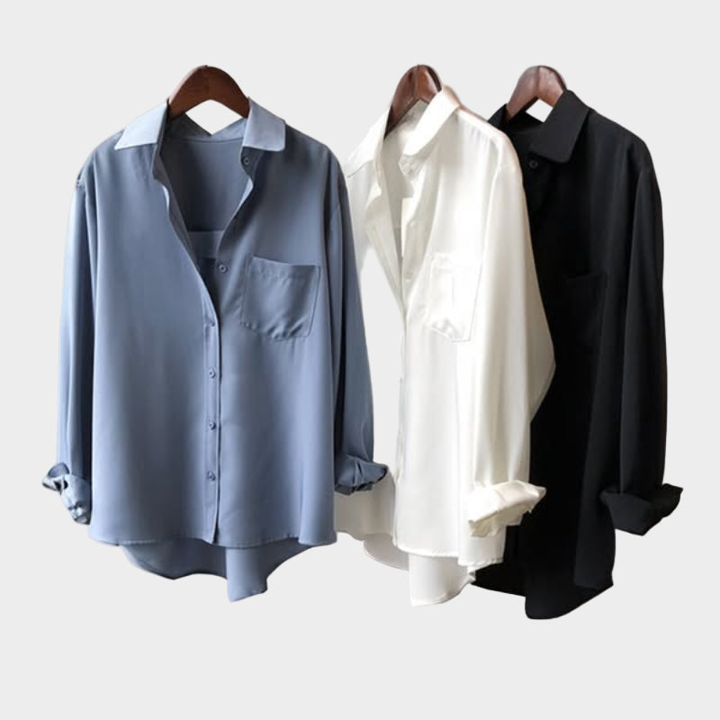 Shirt with Elegant Line and Modern Detail