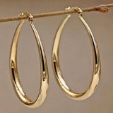 Exclusive vintage gold earrings