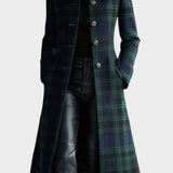 Katja - Timeless Checked Elegant Coat