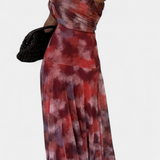 Renata - Maxi Dress with Asymmetrical Shoulder