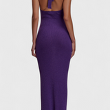 Jianna - Halter Neck Dress with Open Back