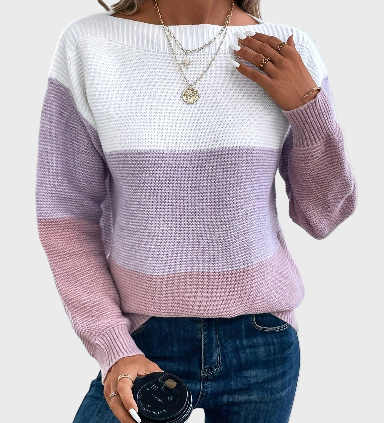 Elegant Woven Turtleneck