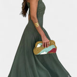Renata - Maxi Dress with Asymmetrical Shoulder