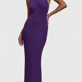 Jianna - Halter Neck Dress with Open Back