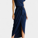 Clarissa - Midi Dress with Side Slit