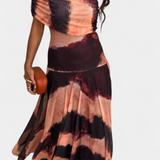 Renata - Maxi Dress with Asymmetrical Shoulder