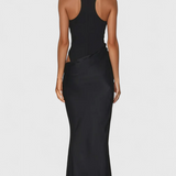 Mafalda - Maxi dress with straps and a Slim silhouette