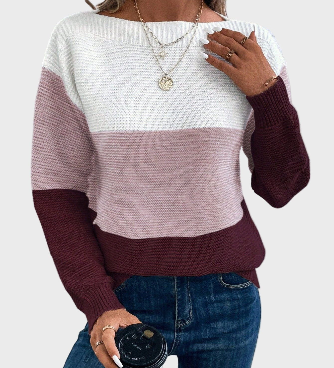 Elegant Woven Turtleneck