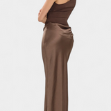 Ottavia - Small Pleated Dress with One Shoulder