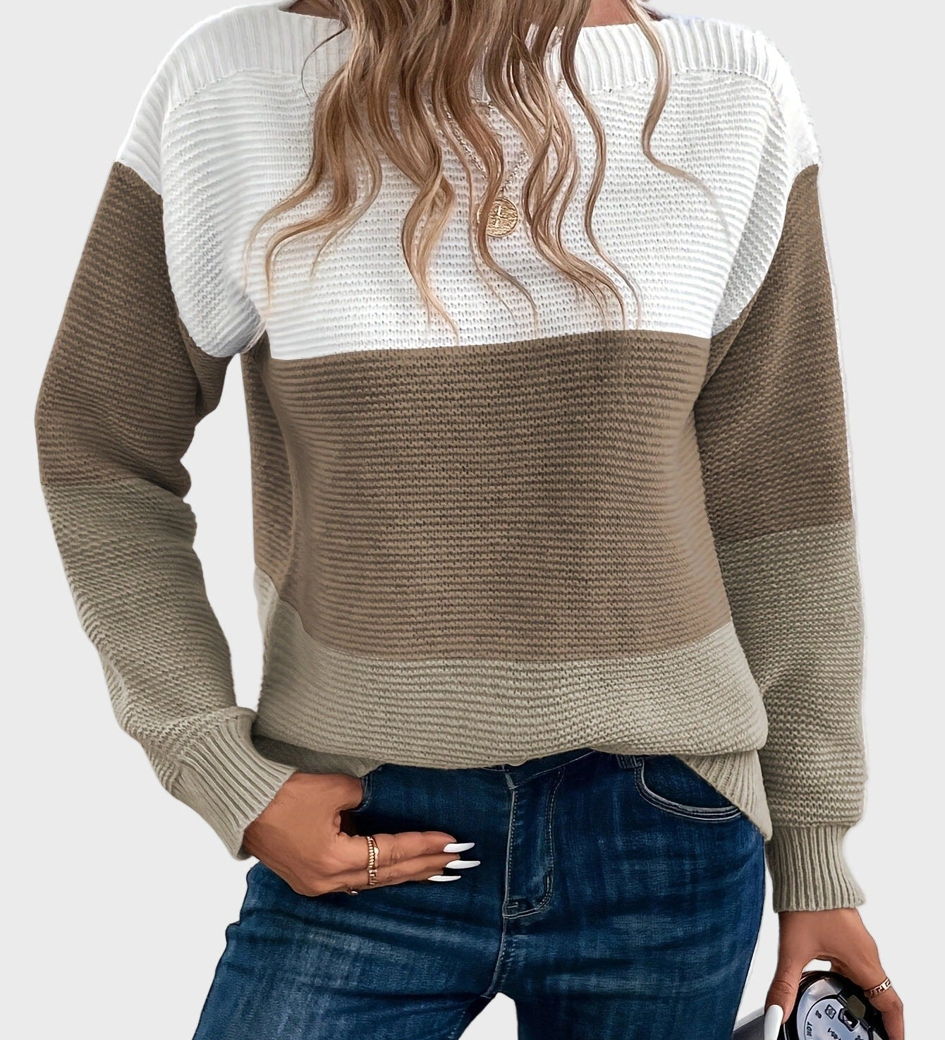 Elegant Woven Turtleneck