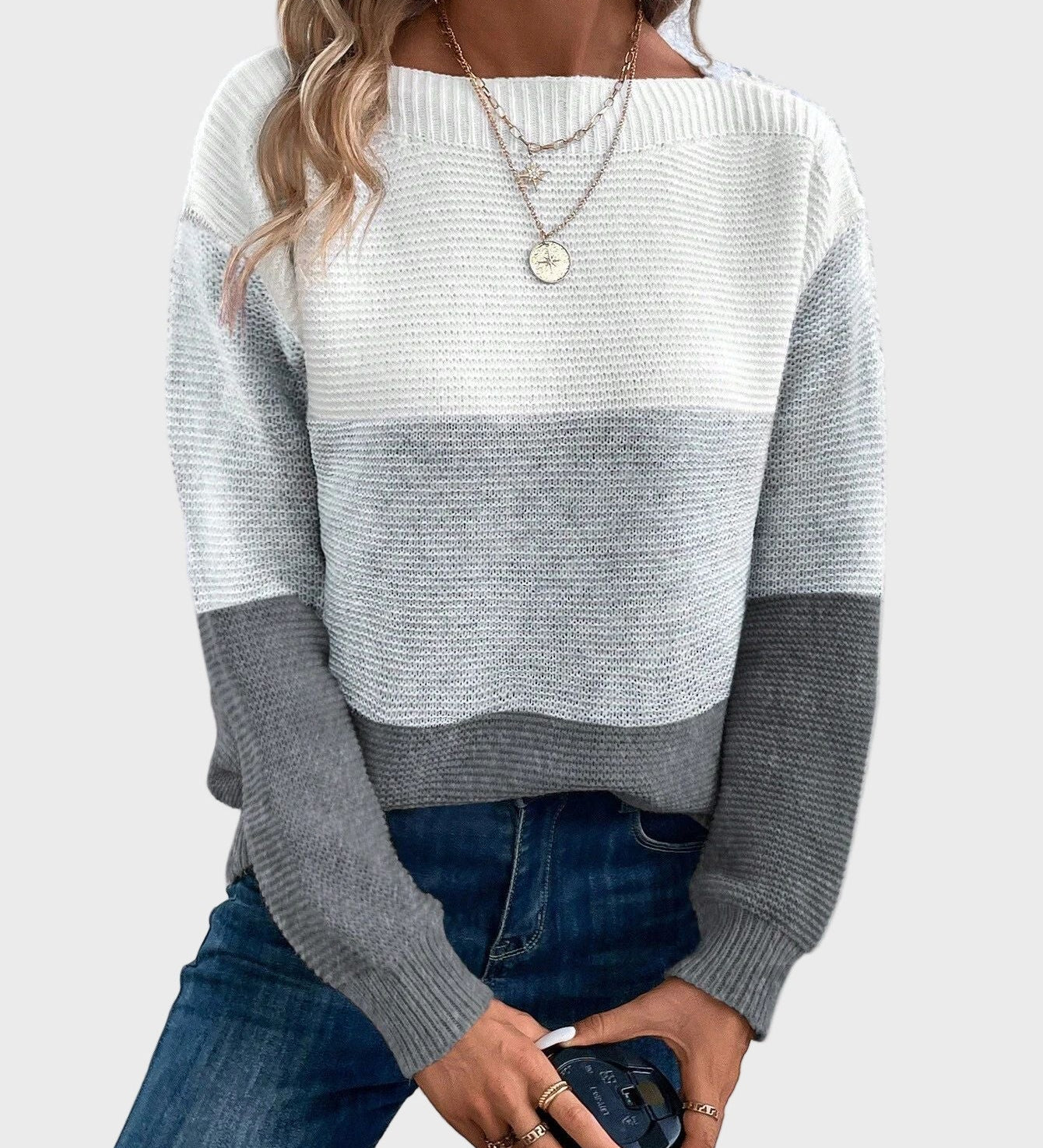 Elegant Woven Turtleneck