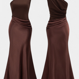 Ottavia - Small Pleated Dress with One Shoulder